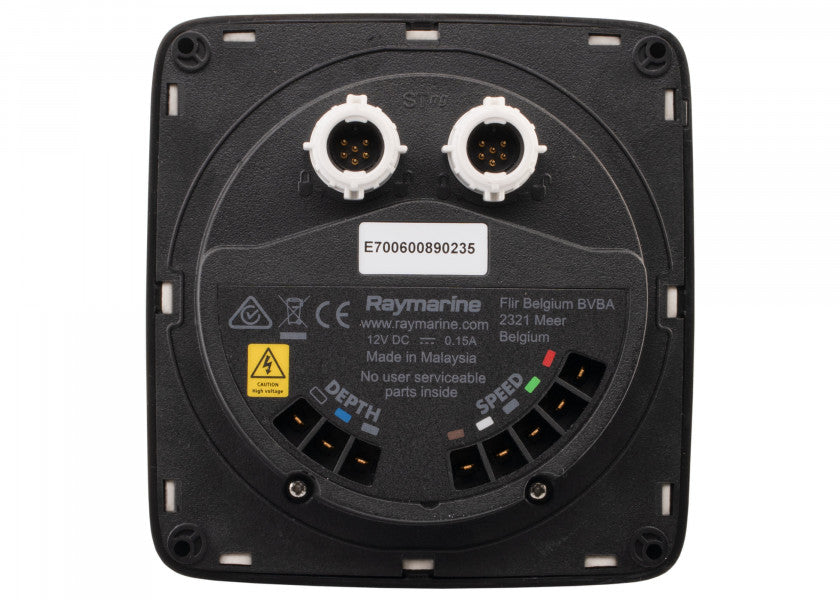i50 Tridata multifunksjonsinstrument 12V NMEA 2000 - oversikt med data
