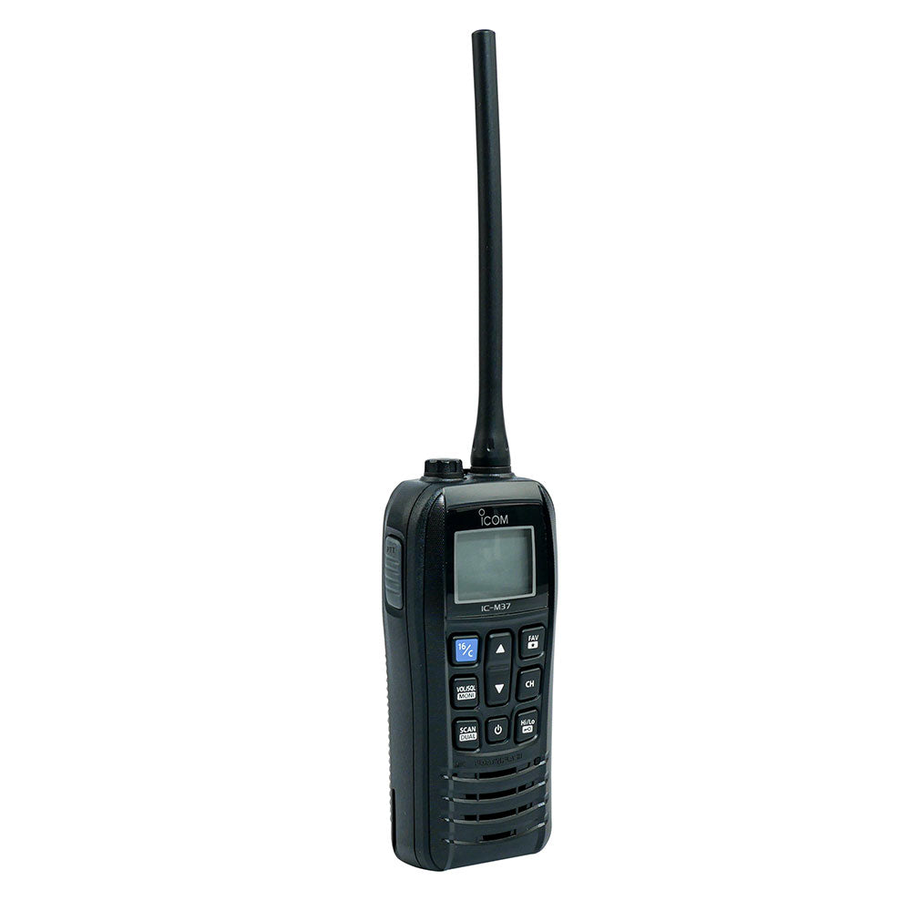 Icom IC-M37E håndholdt VHF 6 W bakside
