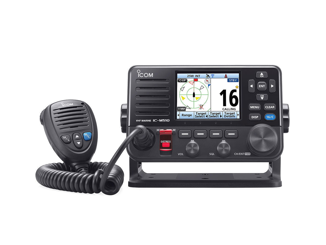 Icom IC-M510E stasjonær VHF front