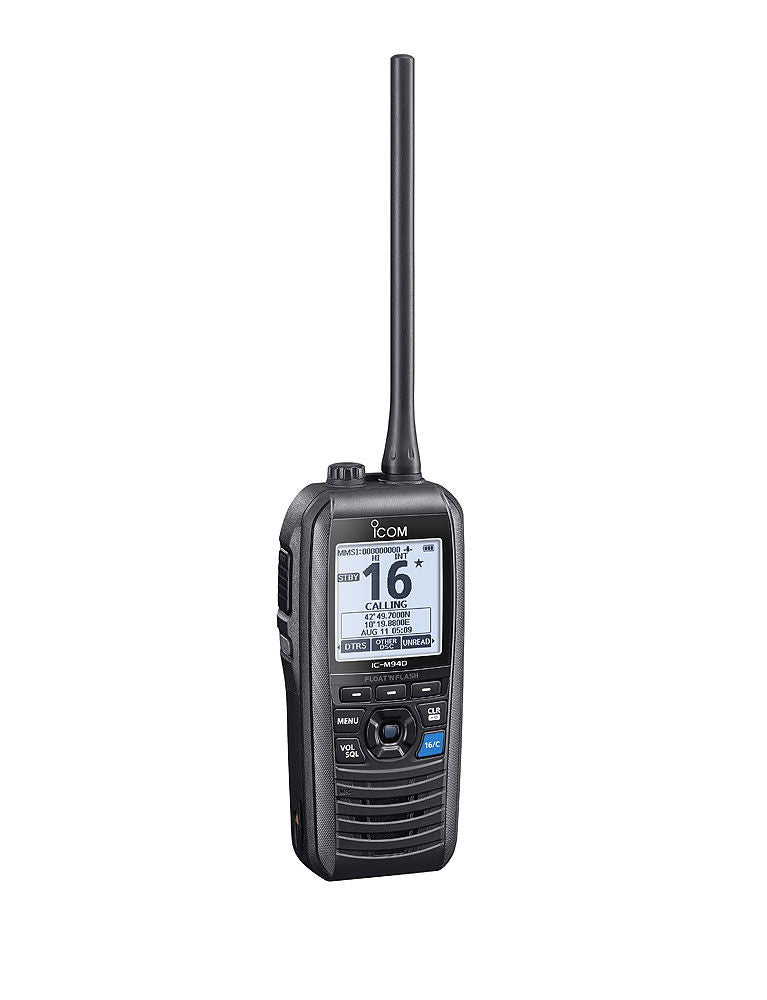 Icom IC-M94DE håndholdt VHF bakside