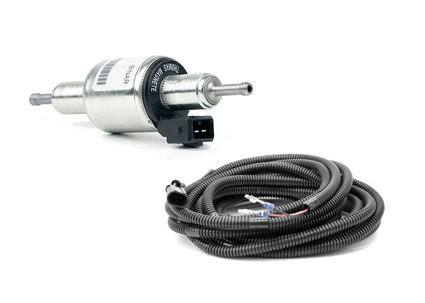 Dieselvarmer 2D 12V 2 kW med brakett for båt 2-7,5 m - Autoterm