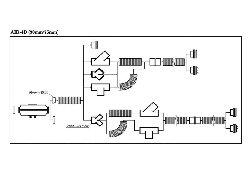 Dieselvarmer 4D 12V 4 kW med brakett for båt 7,5-15 m - Autoterm