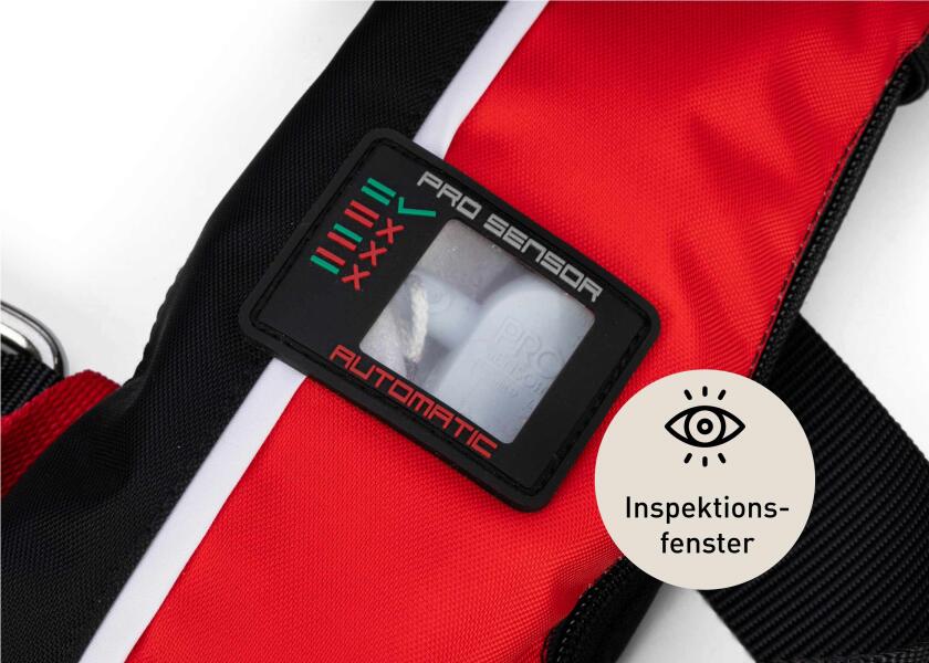 Automatvest X-PRO 300 300N med sele polyester - SEATEC