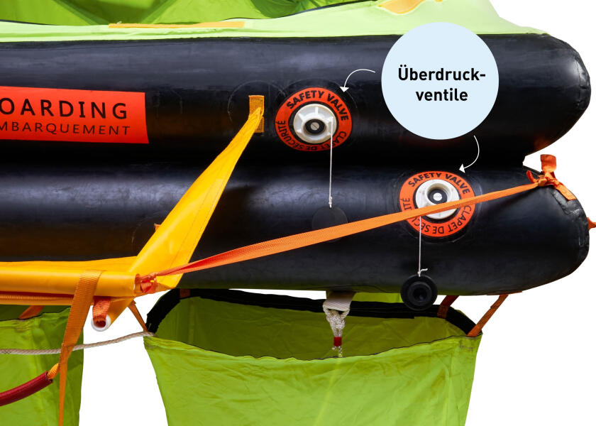 Redningsflåte offshore plus ISO 9650-1 type 2 RINA - SEATEC
