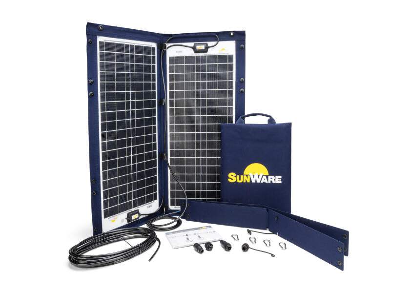 Solcellepanel TX-Rail 22052 120 W for rekkemontering - SUNWARE
