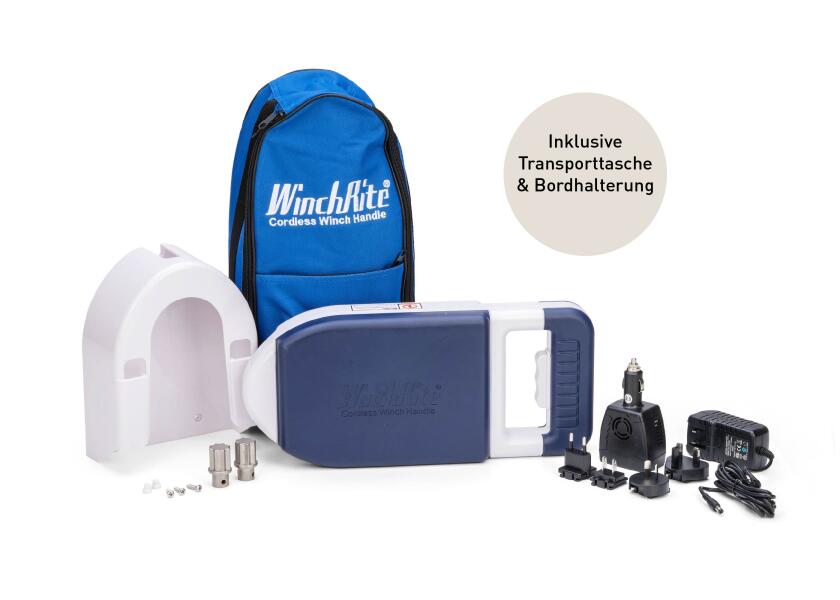 Elektrisk vinsjhåndtak ABT 390 mm plast lithium - WinchRite