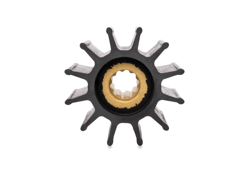 Impeller neopren 12 blader type 10 innvendig Ø 25 mm nærbilde