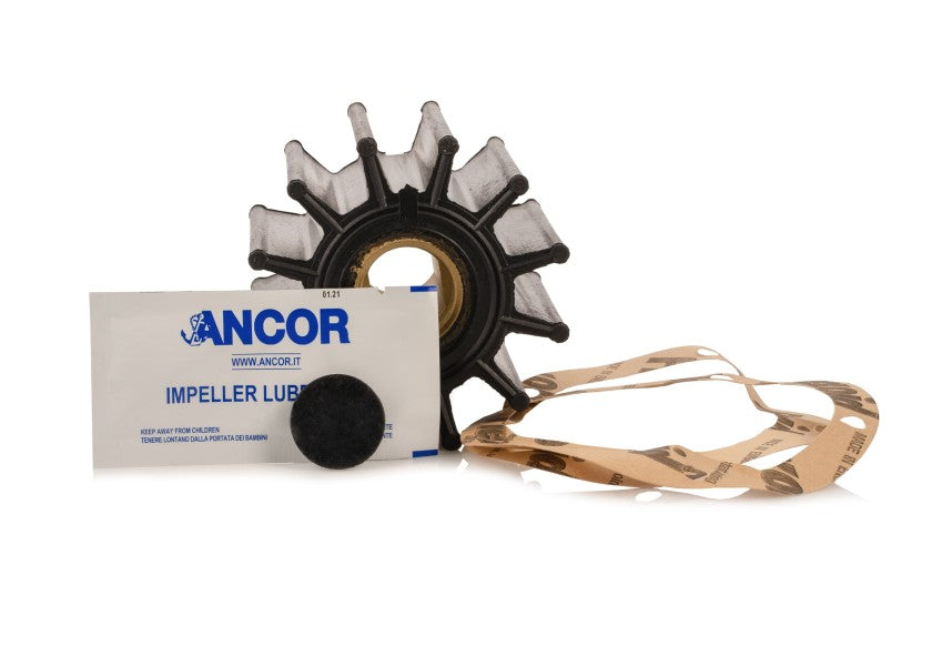 Impeller neopren 12 blader type 3 innvendig Ø 25 mm montert