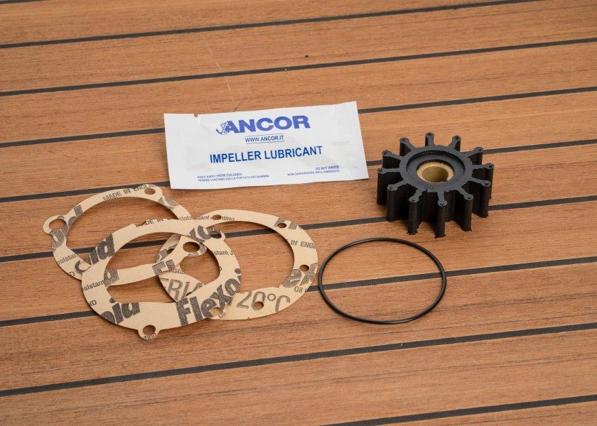 Impeller neopren 12 blader type 6 nærbilde