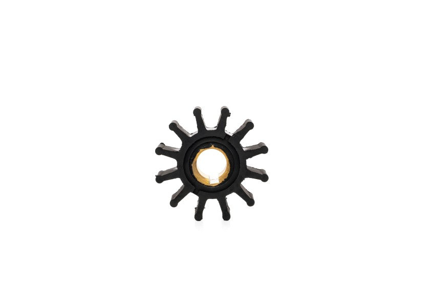 Impeller neopren 12 blader type 6 innvendig diameter 16 mm bakside