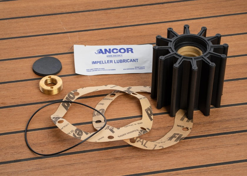 Impeller neopren 12 blader type 6 nærbilde