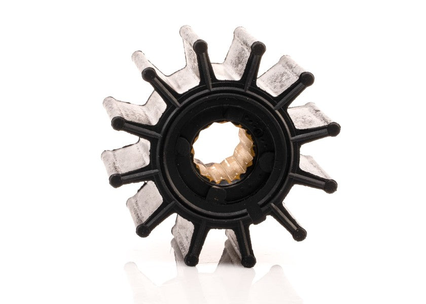 Impeller neopren 12 blader type 9 innvendig 25 mm bakside