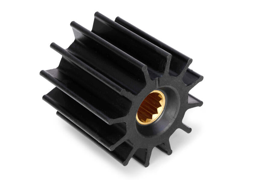 Impeller neopren 12 blader type 9 innvendig 25,4 mm for F9 bakside