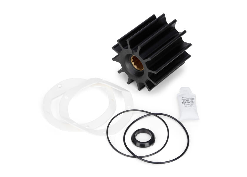 Impeller neopren 12 blader type 9 innvendig 25,4 mm for F9 montert
