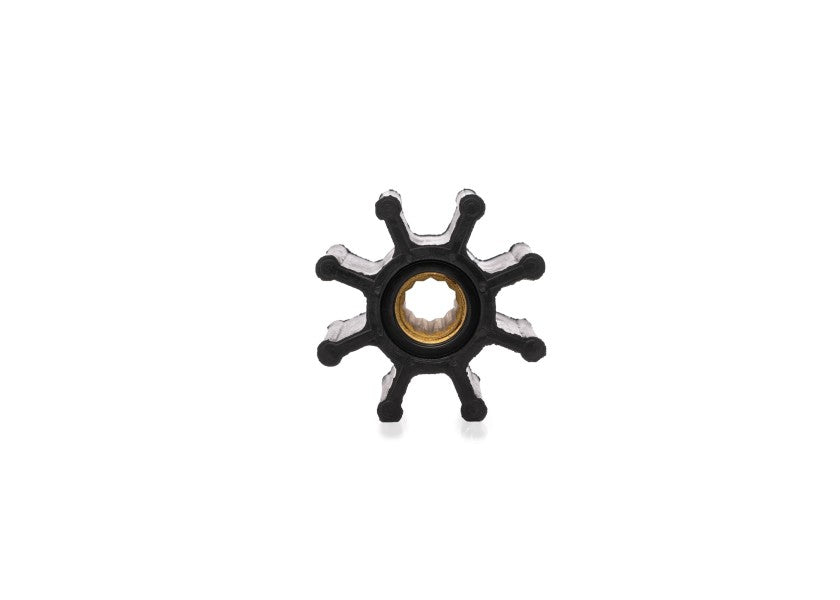 Impeller neopren 8 blader 16 mm nærbilde av materiale