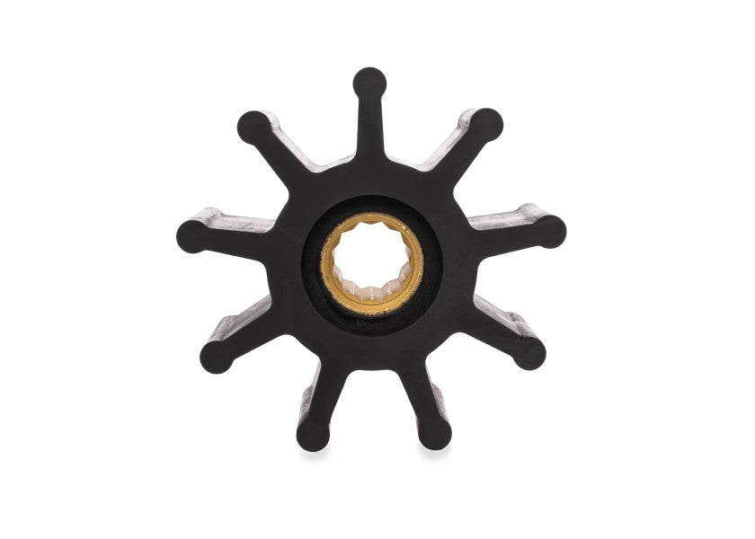 Impeller neopren 9 blader 25 mm innvendig diameter type 9 nærbilde