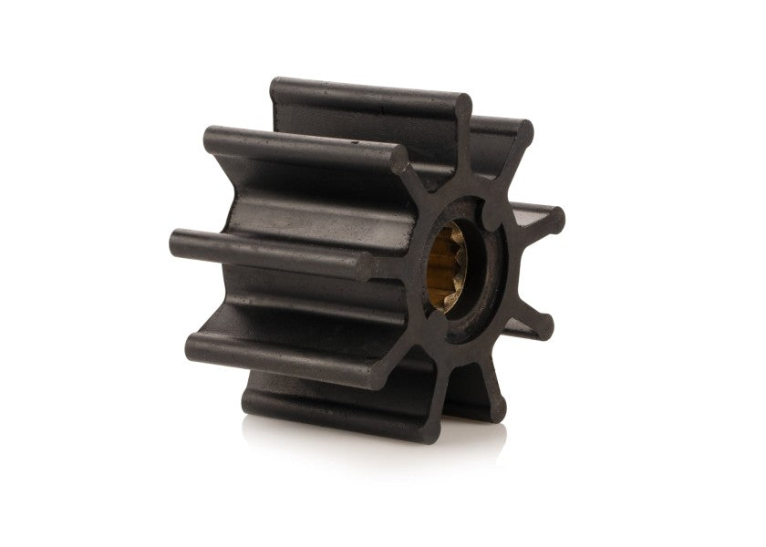 Impeller neopren 9 blader type 9 innvendig 25 mm montert