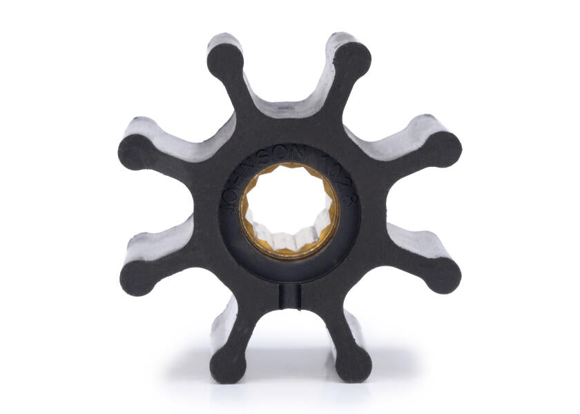 Impeller nitril 8 blader type 9 Ø16 mm for F7 - Johnson Pump nærbilde av materiale