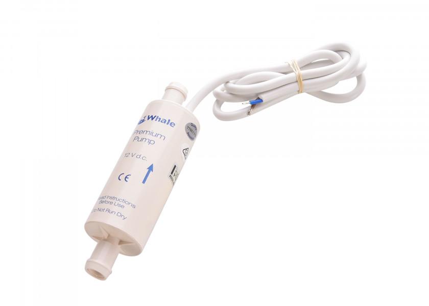 Inline-pumpe 12V 13 l/min for ferskvann - WHALE bakside