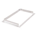 Innbyggingsramme rustfritt stål for CD20/CD30 - Dometic forfra