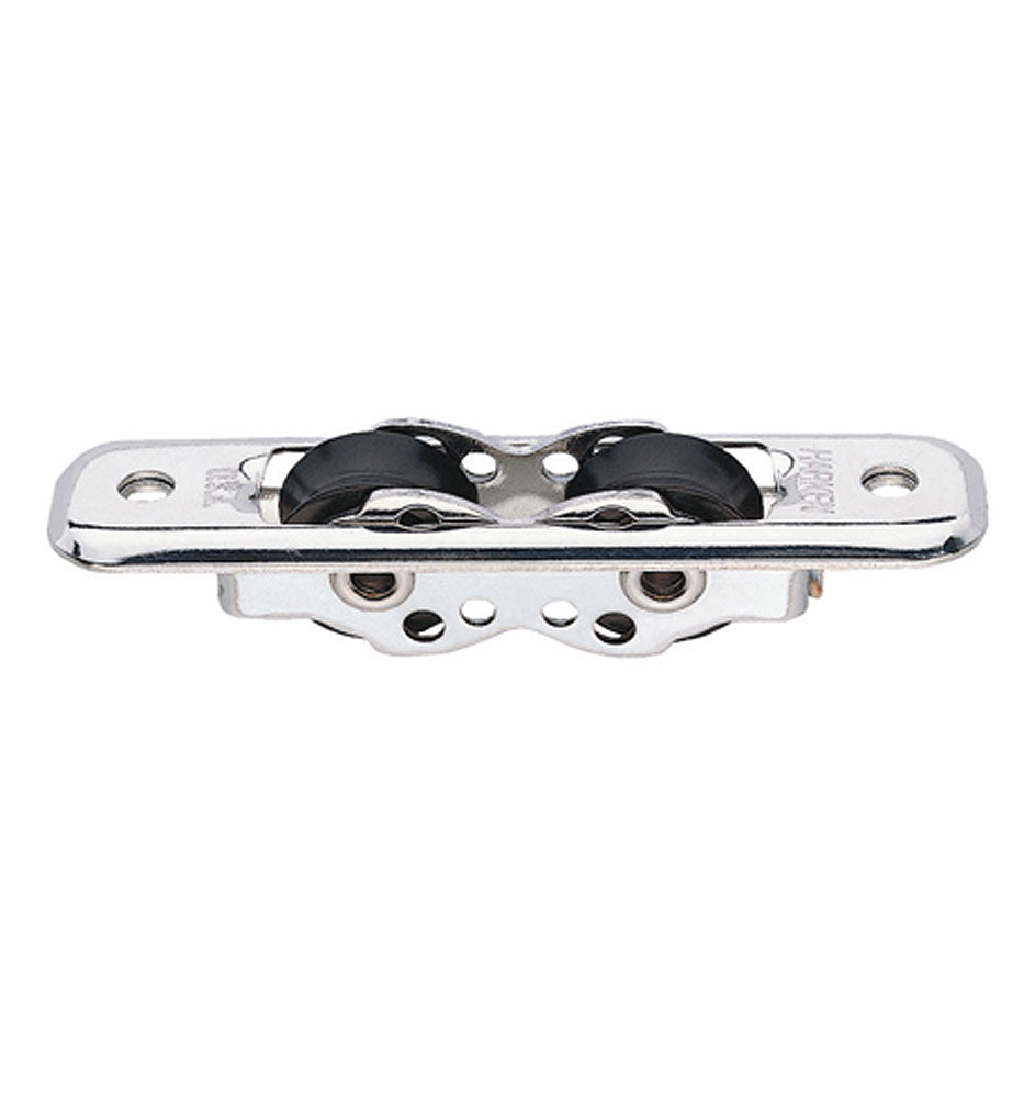 Innfelt utgangsblokk 16 mm 544 kg bruddlast for tau opptil 5 mm - Harken forfra