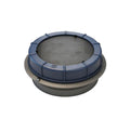 Inspeksjonslokk 120 mm ytre 200 mm med pakning forfra