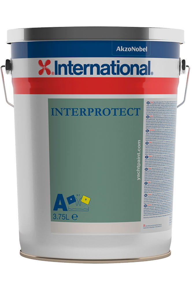 Interprotect 2-komponent epoksy grunning 3,75 l - International forfra