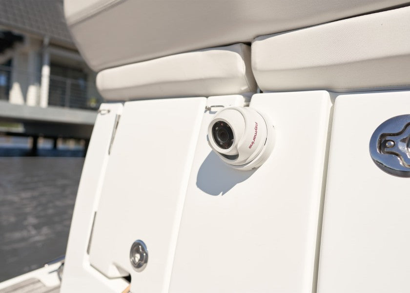 IP dag- og nattkamera CAM220 Eyeball dome marinekamera - FLIR side