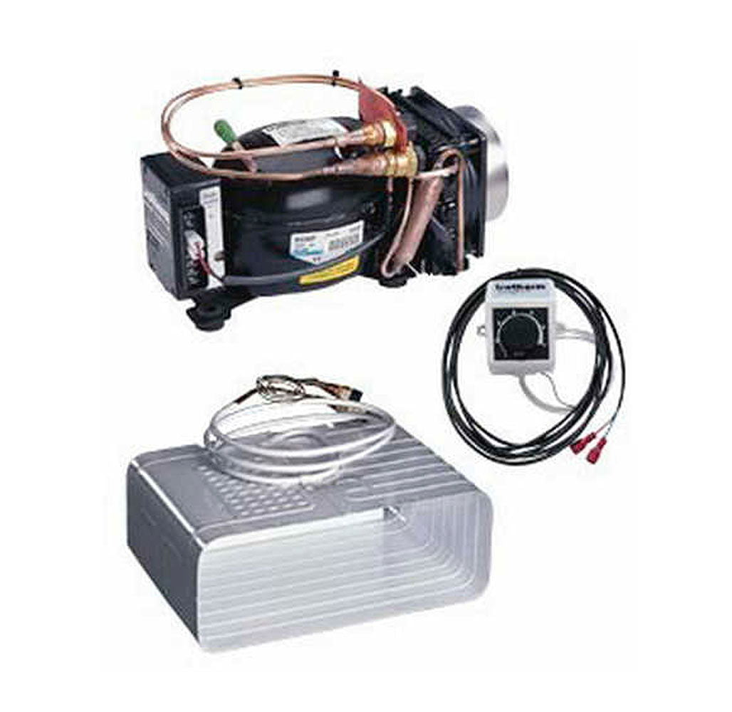 Isotherm Compact Classic kjøleanlegg 200 l 12/24V fra forfra