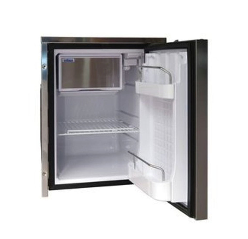 Isotherm CR130 INOX CleanTouch kjøleskap rustfritt stål detalj