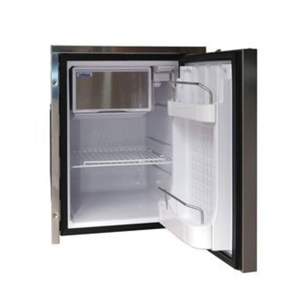 Isotherm CR130 INOX CleanTouch kjøleskap rustfritt stål detalj
