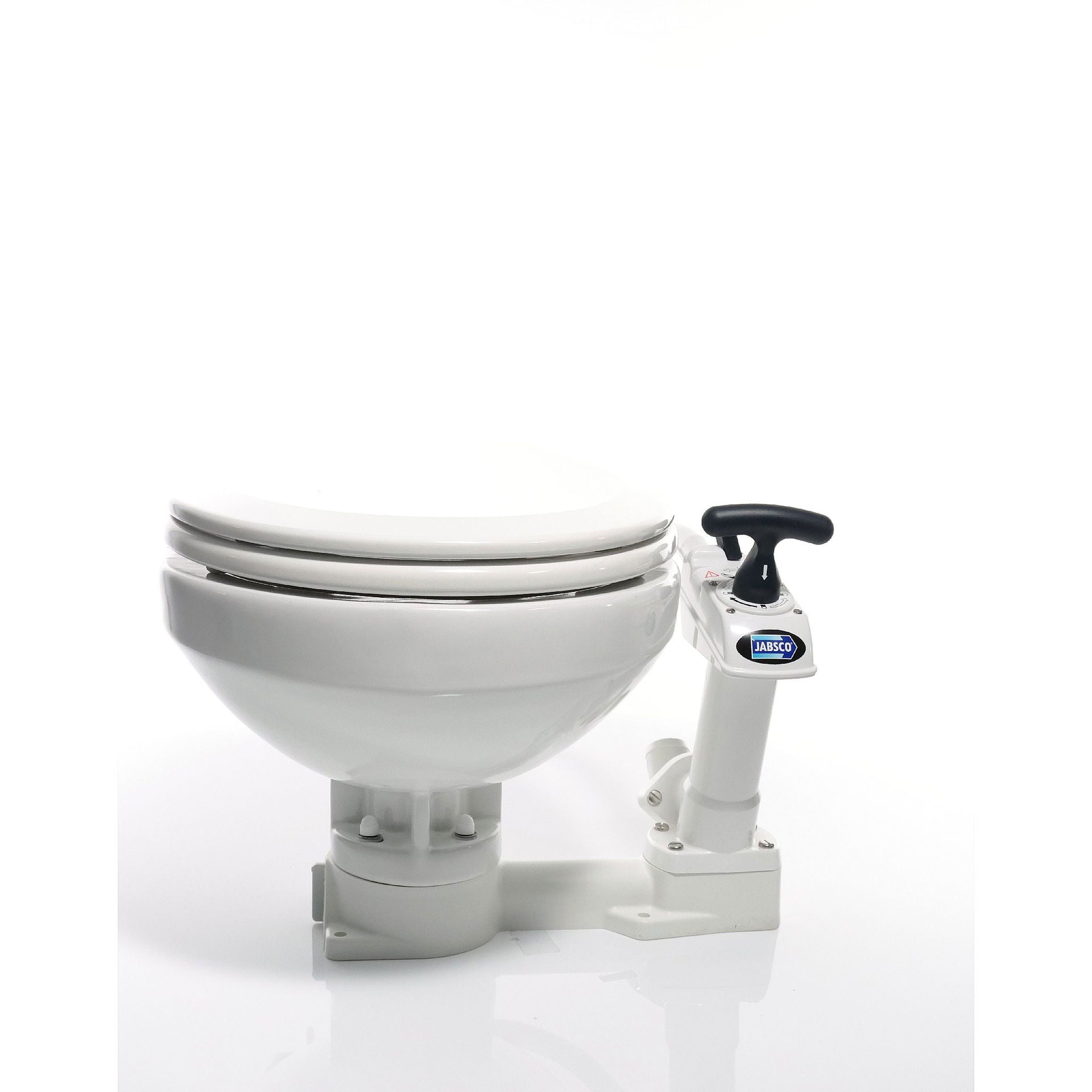 Jabsco Komfort manuelt toalett detalj