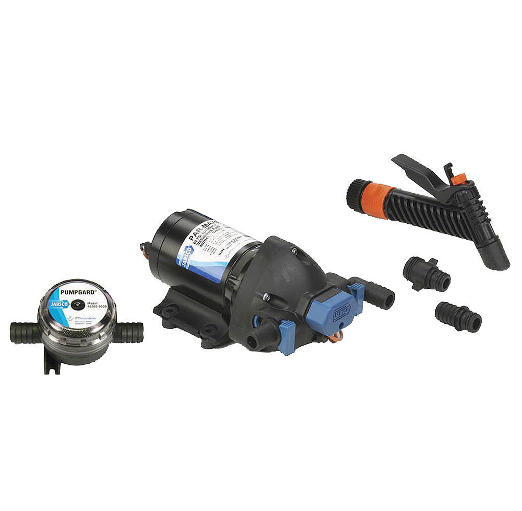 Jabsco PAR-Max 4.0 spylepumpe kit 24V forfra