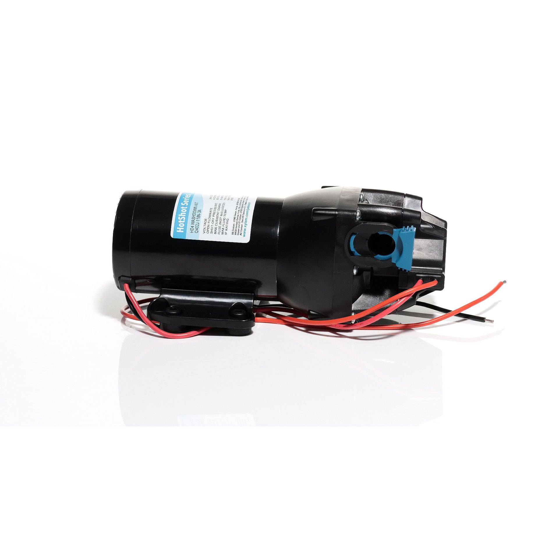 Jabsco PAR-Max 4.0 spylepumpe kit 24V bakside