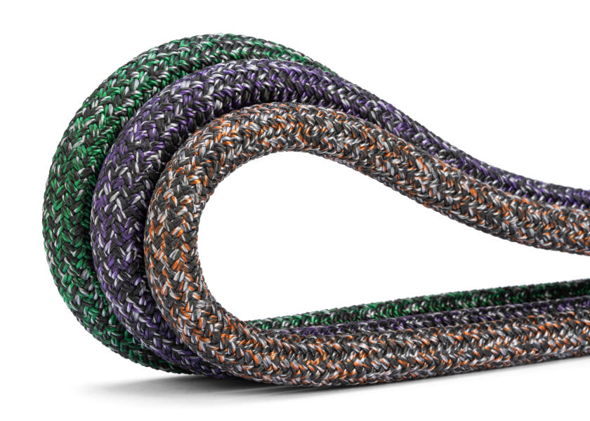 JammerTwin falltau med Dyneema dobbeltfletting metervare - Gleistein forfra