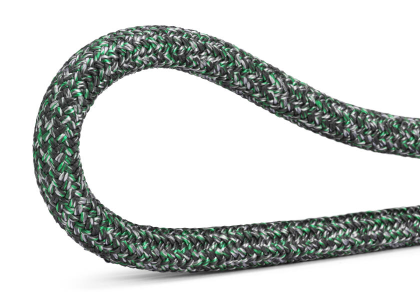 JammerTwin falltau med Dyneema dobbeltfletting metervare - Gleistein i bruk