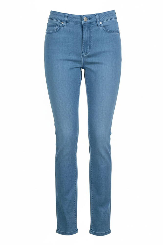 Jeans dame Laura Touch super stretch denim detalj
