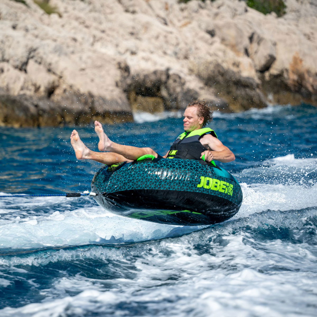 Jobe Hotseat Towable vannsportleke 1 person 50x52 cm ventil