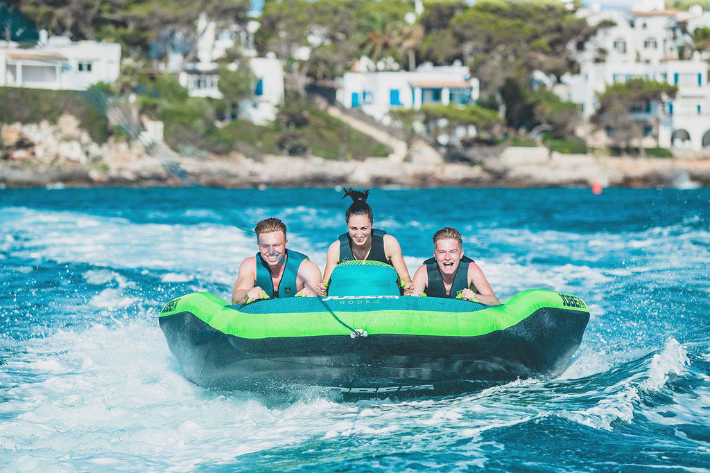 Jobe Rodeo Funtube for 3 personer detalj av grep