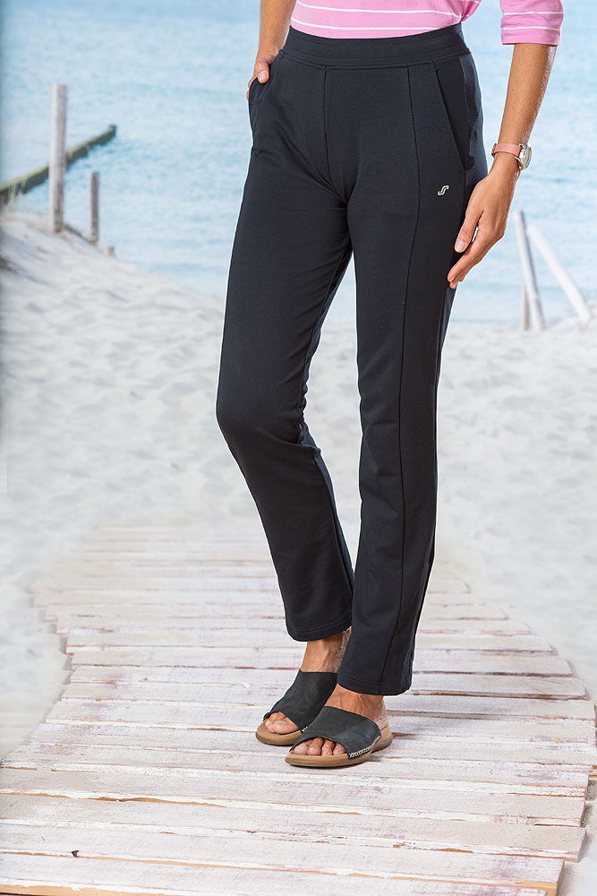 Joggebukse dame bomullsmiks med elastisk linning - Joy Sportswear bakside
