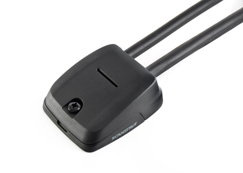 Kabelgjennomføring dobbel 5-10 mm DS-HD10-BLK svart forfra