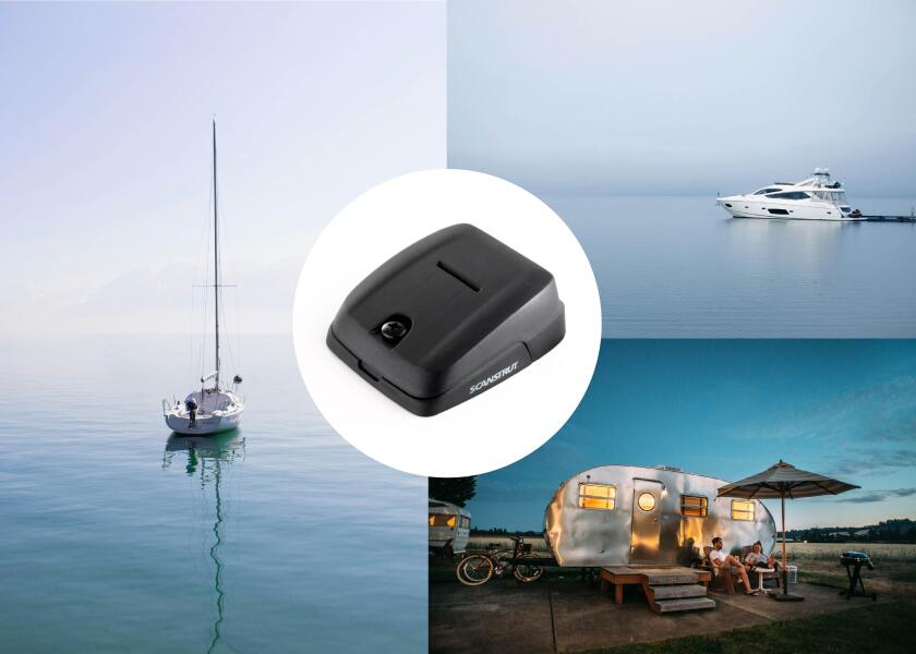 Kabelgjennomføring dobbel 5-10 mm DS-HD10-BLK svart - Scanstrut