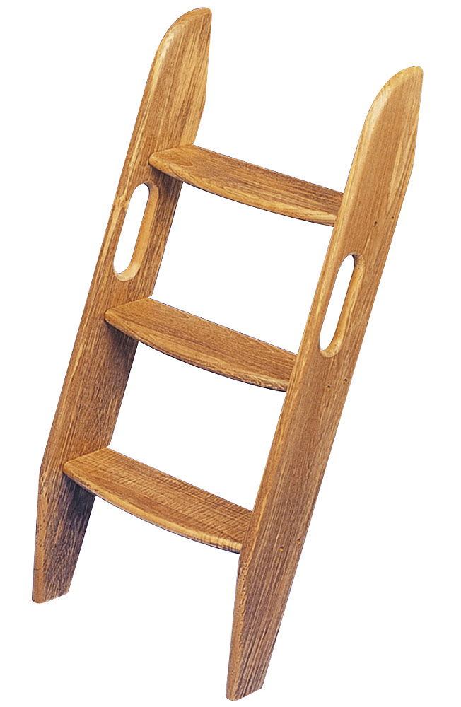 Kahyttstrapp teak 5 trinn 155 cm fra ARC Marine