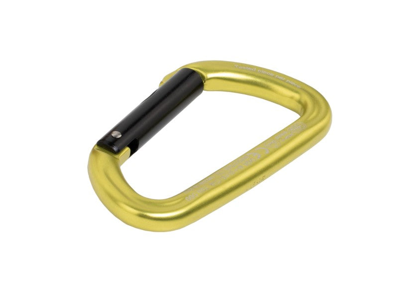 Detalj av Karabinkrok aluminium TRAPPER STRAIGHT GATE asymmetrisk