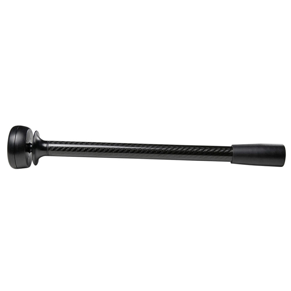 Karbonmast 33 cm tredelt for instrumenter montert på båt