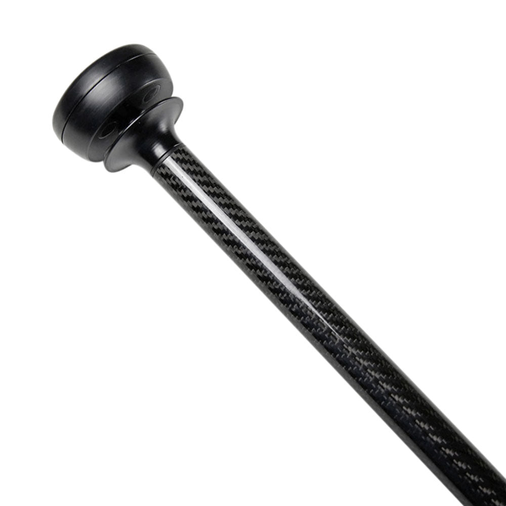 Karbonmast 33 cm tredelt for instrumenter nærbilde base
