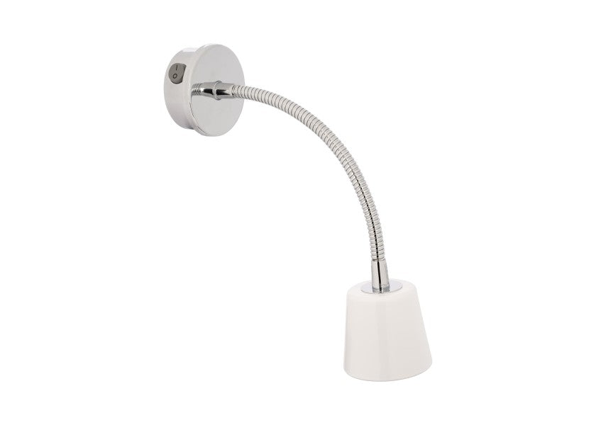 Kartbordlampe svingbar 12V 10W - Bavaria montert