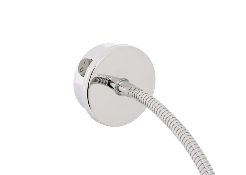 Nærbilde av Kartbordlampe svingbar 12V 10W - Bavaria
