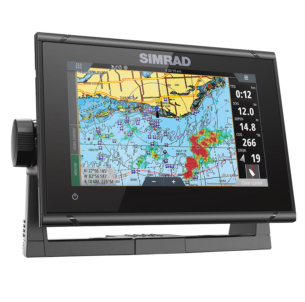Kartplotter m/ekkolodd GO7 XSR 7" bakside