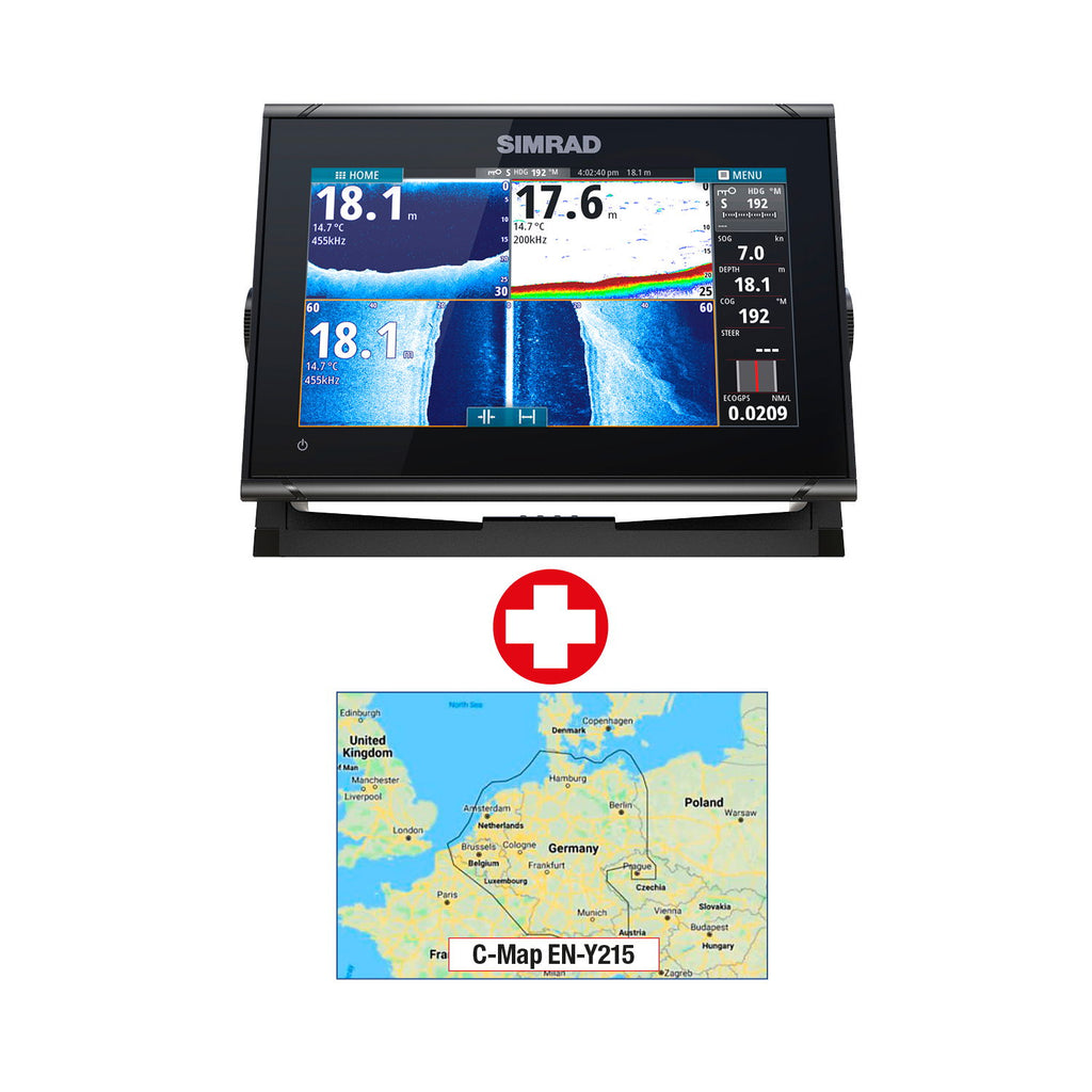 Kartplotter m/ekkolodd GO7 XSR 7" front